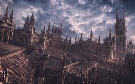 Anor Londo Beautiful Sky Highly Detailed Digital Stable Diffusion