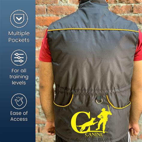 Dog Handler Vest K9 Handler Vest Dog Training Vest Canine Trainer Vest