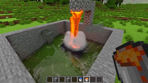 Realistic Water Vs Realistic Lava In Minecraft Download Best Mods For A