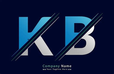 Premium Vector Kb Letter Logo Design Vector Template