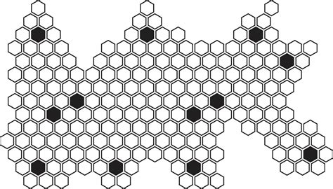 abstract monochrome creative honeycomb pattern vector. 34557698 Vector ...