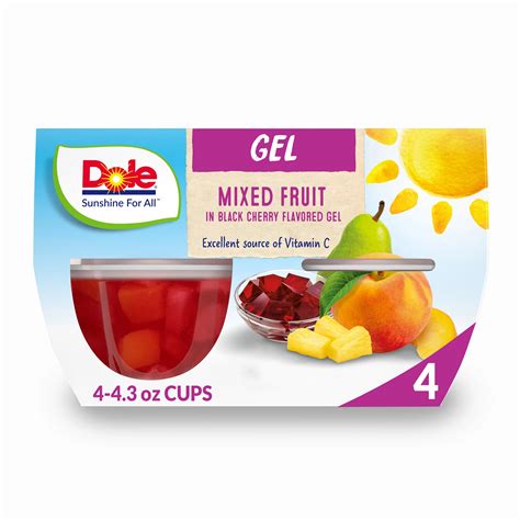 Dole Jello Fruit Cup Nutrition Facts Besto Blog