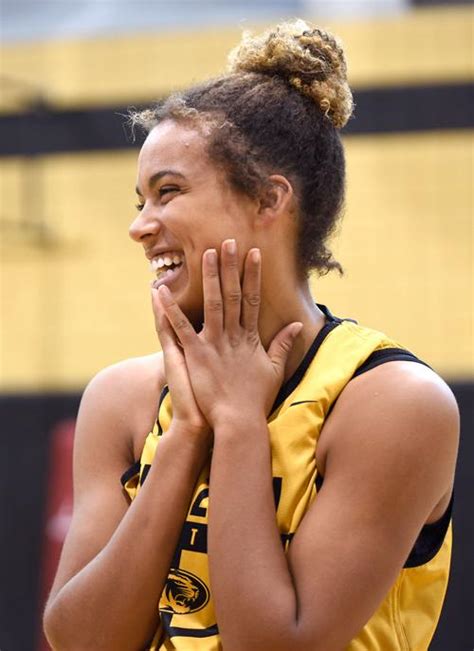 Junior Forward Cierra Porter Laughs Photos