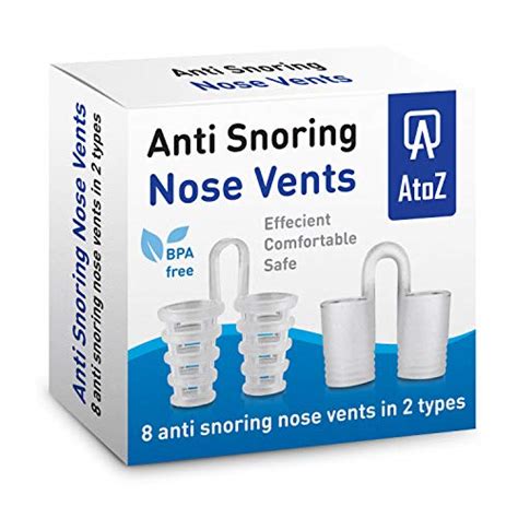 Atoz New Snore Stopper Nose Vents Anti Snoring Devices Set Of