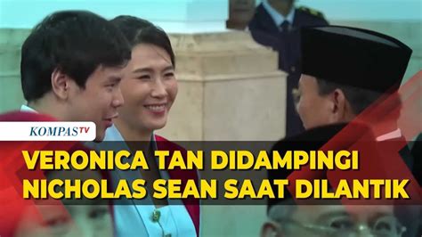 Veronica Tan Didampingi Sean Di Istana Saat Dilantik Presiden Prabowo