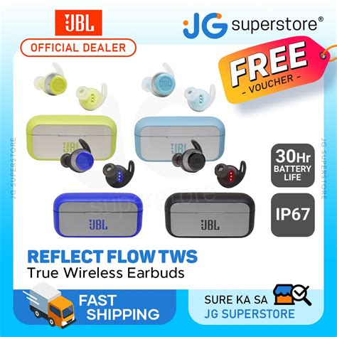 JBL Reflect Flow TWS True Wireless Bluetooth Earbuds With 30Hrs Total