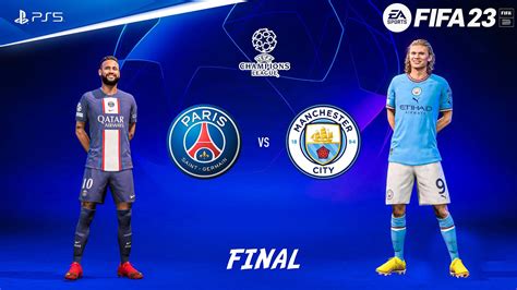 Fifa 23 Psg Vs Manchester City Uefa Champions League Final Ps5