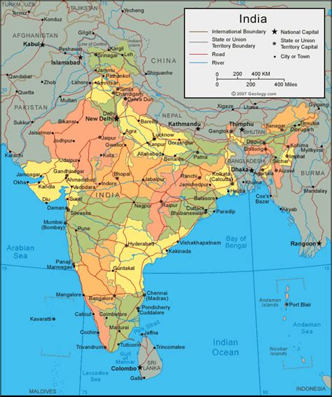 Map of India