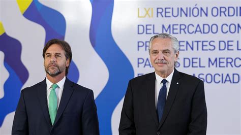 La Contundente Respuesta De Luis Lacalle Pou A Alberto Fern Ndez Por La