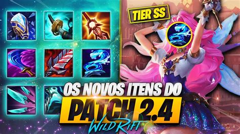 Os NOVOS ITENS do WILD RIFT Vão MUDAR Todo o META PATCH 2 4 YouTube