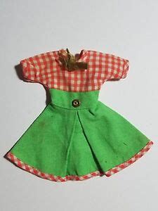 Vtg ELLIE MAE Elly May CLAMPETT DOLL Dress 1964 Beverly Hillbillies Green Orange | eBay