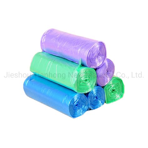 Custom Take Out 100 Biodegradable Rubbish Bags Compostable Cornstarch