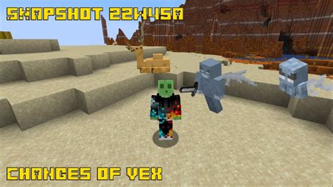 W A Minecraft Snapshot Vex Changes Creative Menu