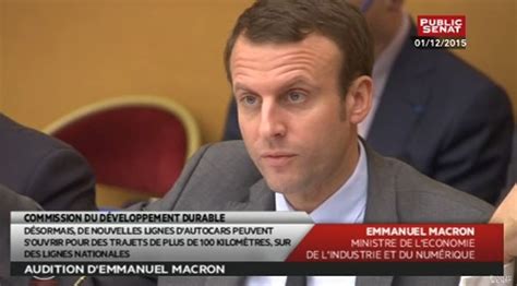 Audition D Emmanuel Macron Suivit Du Projet De Loi De Finances