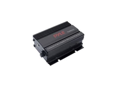 New Pyle Plmpa W Ch Car Audio Mini Amplifier With Mm