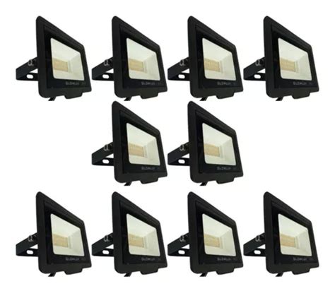 X10 Proyector Reflector Eco Led 10w Luz Cálida Glowlux