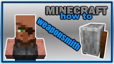 Complete Guide To Weaponsmith Villager Trades Easy Minecraft