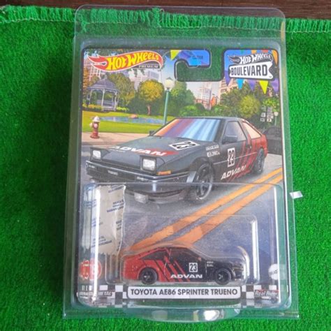 Jual Hot Wheels Hotwheels Boulevard Toyota Ae86 Sprinter Trueno Advan Hitam Shopee Indonesia