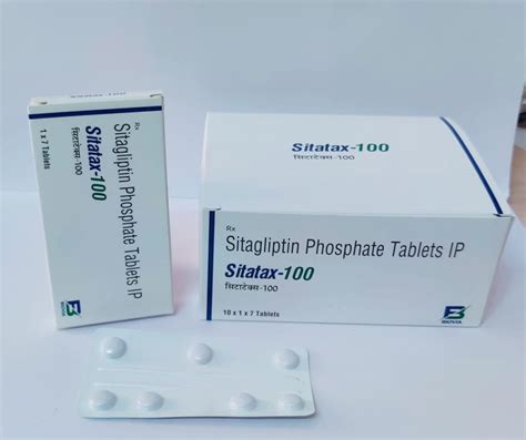 Sitagliptin Tablets 100 Mg SITATAX 100 At Rs 210 00 Stripe Diabetes