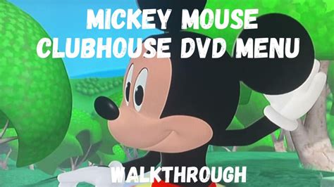 Mickey Mouse Clubhouse Dvd Menu Walkthrough