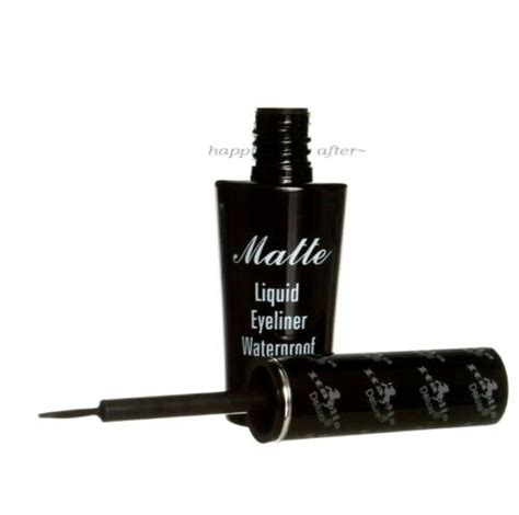 Italia Deluxe Black Matte Liquid Eyeliner Black Waterproof Liquid Eyeliner Ebay