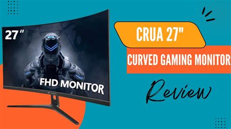 Crua Hz Hz Curved Gaming Monitor Full Hd P R