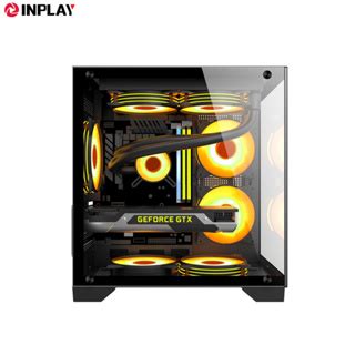 Inplay Seaview S Micro Atx Gaming Pc Case With Tempered Glass