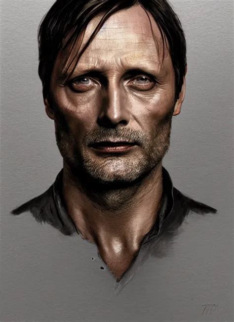 Portrait Of Mads Mikkelsen As Hannibal Lecter Highly Stable Diffusion