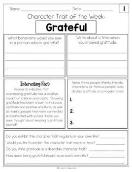 Character Traits Graphic Organizer FREE Character Traits Distance