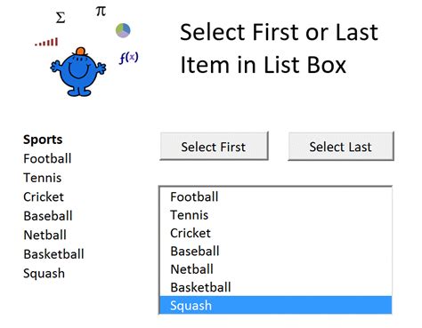 How To Create List Box In Excel Using Vba Printable Online