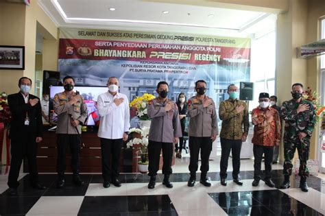 Kapolri Resmikan Gedung Presisi Polresta Tangerang Wujudkan