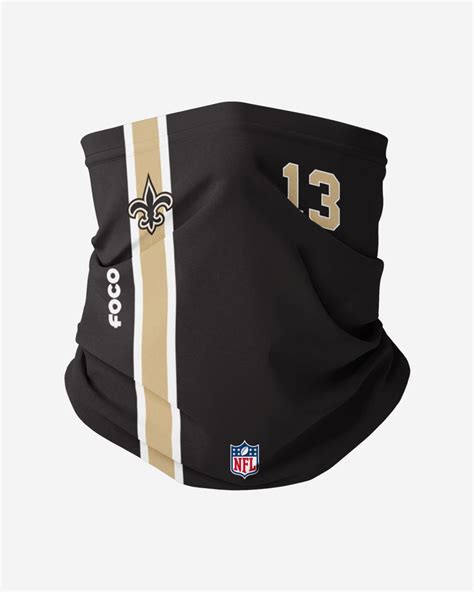 Michael Thomas New Orleans Saints On Field Sideline Gaiter Scarf Foco