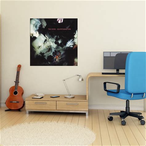 Cure Disintegration Album Cover Art photo Wall Sticker 6 sizes A4-XL-1 ...