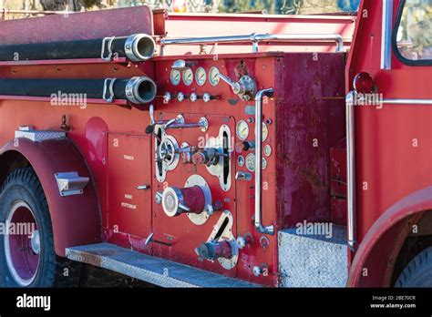 Firetruck Hose Hi Res Stock Photography And Images Alamy