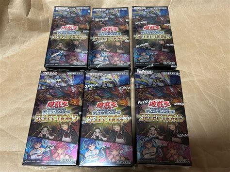 遊戯王 セレクション 5 selection 5 6BOX シュリンク付き 遊戯王OCGPayPayフリマ