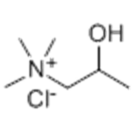 중국 1 프로판 아미 늄 2 하이드 록시 N N N 트라이 메틸 클로라이드 1 1 CAS 2382 43