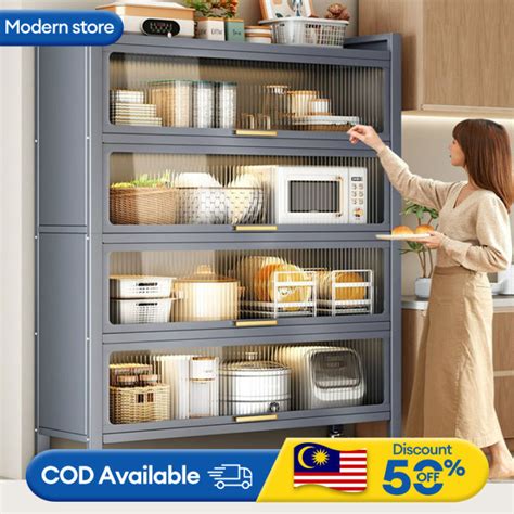 Rak Kabinet Dapur Rak Kabinet Dapur Ketuhar Gelombang Mikro Kabinet