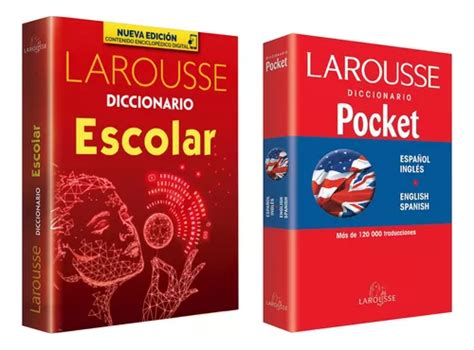 Pack Diccionario Primaria Español Inglés Pocket Larousse Envío gratis