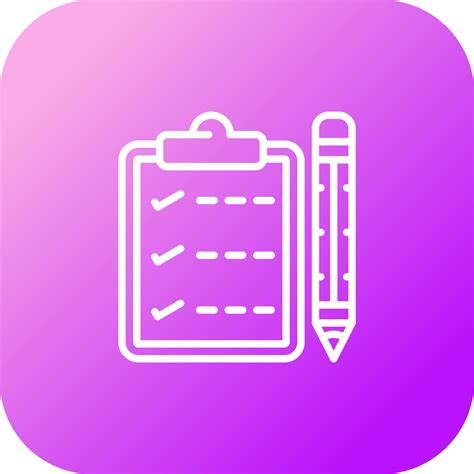 Writing Pad Vector Icon Vector Art At Vecteezy