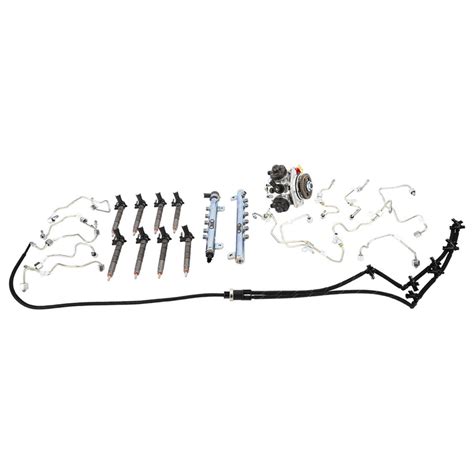 Complete Fuel System Repair Kit With Injection Pump And Injectors For Chevy Silverado Express