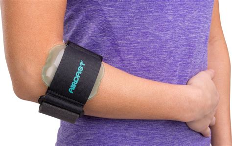 Relieve Tennis Golfers Elbow With Aircast Pneumatic Armband