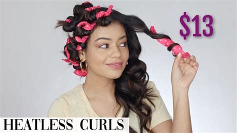 Testing Amazon Rollers For Heatless Curls Does It Work Youtube