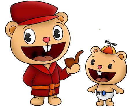 Pop Y Cub Happy Tree Friends Png By Miqita On Deviantart