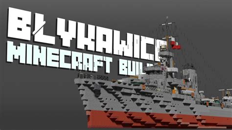 Minecraft Warships BŁYSKAWICA YouTube