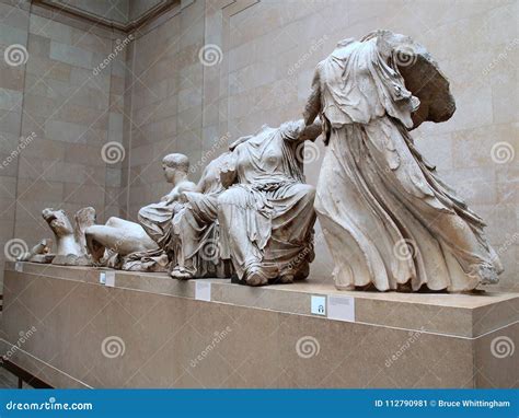 Elgin Marbles British Museum London Uk Editorial Photo Image Of