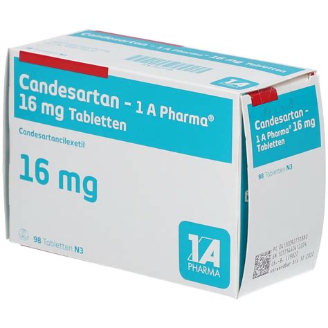 Candesartan A Pharma Mg St Mit Dem E Rezept Kaufen Shop Apotheke