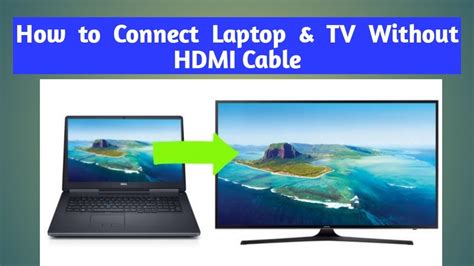 How To Connect Laptop To Tv Without Hdmi Cable How To Screen Casting Mirroring Laptop And Tv