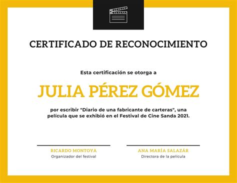 Plantilla De Certificado De Reconocimiento Para Empleados 30438 Hot