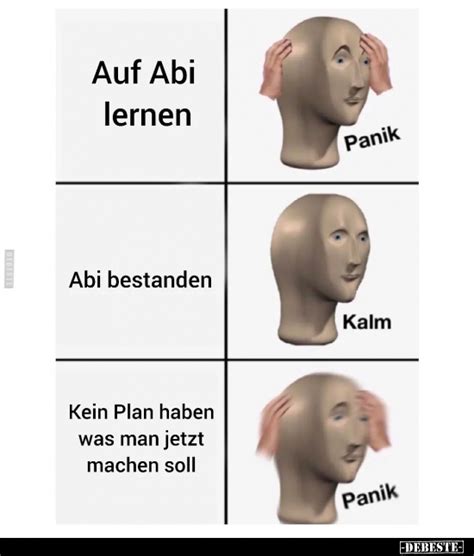 Auf Abi Lernen Panik Abi Bestanden Kalm Kein Plan Haben Was Man Jetzt