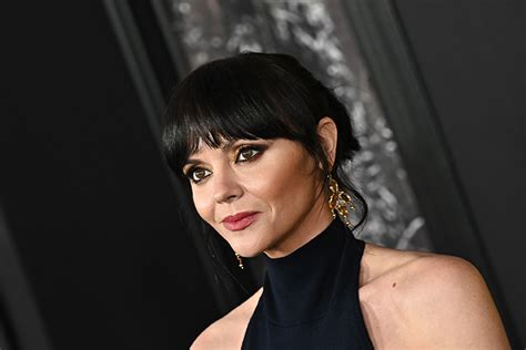 Christina Ricci Goes Black In Fendi Dress For Yellowjackets Premiere